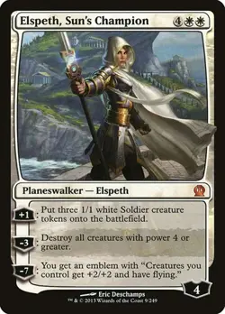 Elspeth, Sun's Champion THS LP MTG - Image 1