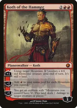 Koth of the Hammer SOM LP MTG - Image 1
