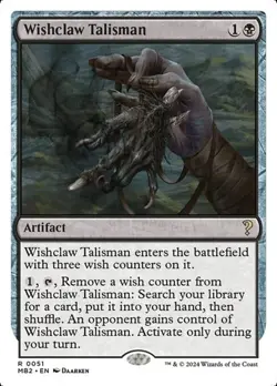 Wishclaw Talisman MB2 LP MTG - Image 1