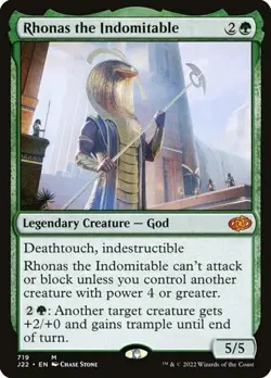 Rhonas the Indomitable J22 LP MTG - Image 1