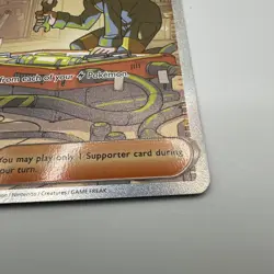 Clemonts Quick Wit 243/191 Pokemon TCG Surging Sparks SIR NM - Image 4
