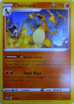 Charizard 001/015 P McDonald's Promos 2024 Pokemon LP - Image 2