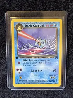 Pokemon Dark Golduck 1st Edition 37/82 Team Rocket - Image 3