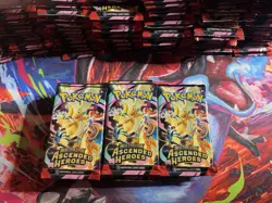 Pokemon Ascended Heroes Booster Packs Factory Sealed Lot of 40 Packs - Image 1