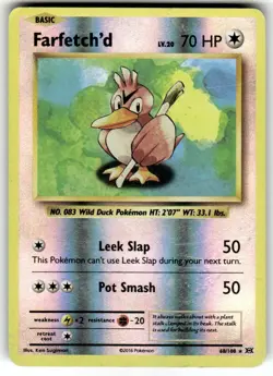 Farfetch'd Rare Reverse Holo XY - Evolutions 68/108 Pokemon TCG - Image 1