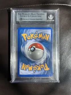 Pokemon Raikou Gold Star EX Unseen Forces Holo Ultra Rare #114 BGS 8.5 - Image 2