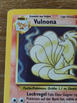 Vulnona Pokemon Karte Basis Set Base Holo 12/102 Deutsch 1999 - Image 3