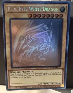 Blue-Eyes White Dragon (Ghost Rare) GFP2-EN175 Ghosts from the Past: the 2nd VLP - Image 1