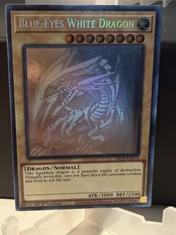 Blue-Eyes White Dragon (Ghost Rare) GFP2-EN175 Ghosts from the Past: the 2nd VLP - Image 2