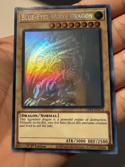 Blue-Eyes White Dragon (Ghost Rare) GFP2-EN175 Ghosts from the Past: the 2nd VLP - Image 3