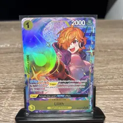 Lilith Alt Art OP13-113 Carrying On His Will One Piece TCG NM ENGLISH - Image 1