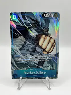 One Piece CCG Monkey.D.Garp OP12-056 Alt Art SR - English - PACK FRESH MINT - Image 1
