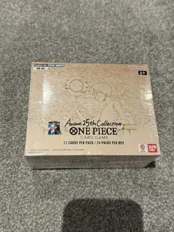 One Piece EB-02 Anime 25th collection Booster Box English - Brand New & Sealed - Image 1