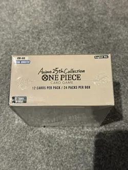 One Piece EB-02 Anime 25th collection Booster Box English - Brand New & Sealed - Image 2