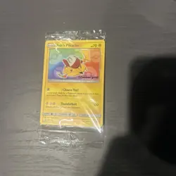Pokemon TCG Ash’s Pikachu SM108 Sealed Black Star Promo Card - Image 1
