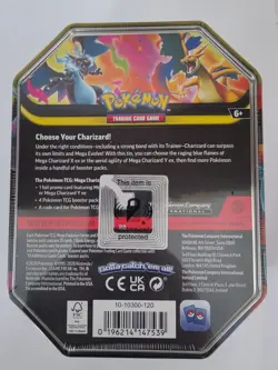 Pokemon TCG: Mega Charizard X ex Tin | Brand New and Sealed - Image 2