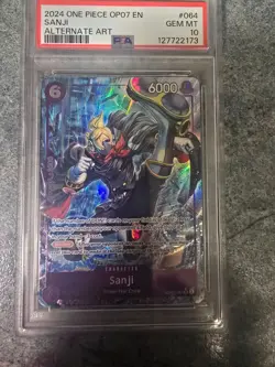 Sanji OP07-064 - Alt Art - One Piece TCG - 500 Years in the Future - English - Image 1