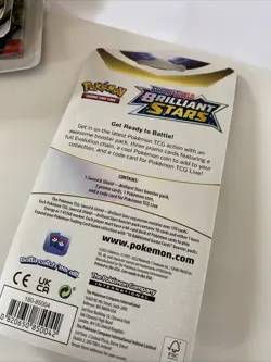 Pokemon TCG - Brilliant Stars - Premium Checklane Booster Blister - Salamence - Image 4