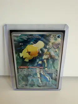 Pokemon TCG - Misty's Psyduck 193/182 - Destined Rivals Illustration Rare - NM - Image 1