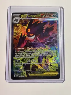 Pokemon TCG - Ascended Hero’s - Mega Gengar EX 284/217 Secret Illustration Rare - Image 1