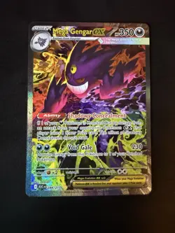 Pokemon TCG - Ascended Hero’s - Mega Gengar EX 284/217 Secret Illustration Rare - Image 3