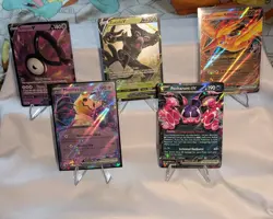 Pokemon TCG X5 EX Bundle English Cards Near Mint Condition - Image 1