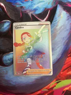 Pokemon TCG Silver Tempest Candice Trainer Full Art Near Mint Condition 204/195 - Image 1