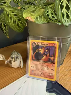 Dark Charizard Team Rocket 21/82 Non-Holo Card LP ✨🔥 - Image 1