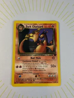 Dark Charizard Team Rocket 21/82 Non-Holo Card LP ✨🔥 - Image 3