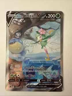 Hisuian Lilligant V 163/189 Ultra Rare 2022 Pokemon Astral Radiance Card NM+ - Image 1