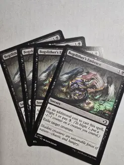 MTG Lorwyn Eclipsed C Bogslither's Embrace #0094 PLAYSET 4X X4 - Image 1