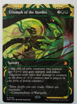 Triumph of the Hordes *Mythic Rare* Magic MtG x1 SOA Mystical Archive - Image 1