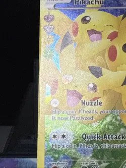 Pokemon Card Pikachu RC29/RC32 XY Generations Radiant Collection Holo Rare Playd - Image 4