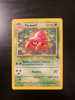Carte Pokemon : Parasect 41/64 Edition 2 Jungle Wizards Francaise - Image 1