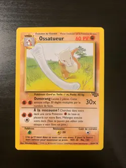 Carte Pokemon : Ossatueur 39/64 Edition 2 Jungle Wizards Francaise - Image 1
