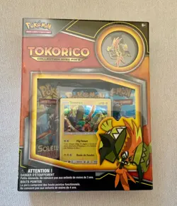 pokemon coffret Tokorico collection avec pin's neuf scelle fr - Image 1