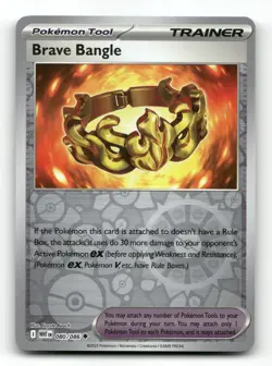 Brave Bangle 080/086 - White Flare Reverse Holo - Pokemon Card NM/M - Image 1