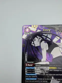 UNION ARENA UA37BT/FMA-1-077 Envy Parallel Super Rare SR* Fullmetal Alchemist - Image 2