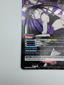 UNION ARENA UA37BT/FMA-1-077 Envy Parallel Super Rare SR* Fullmetal Alchemist - Image 4