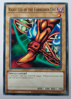 Yu-Gi-Oh! - Right Leg of the Forbidden One - LDK2-ENY07 - Unlimited - Image 1