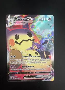 Pokemon TCG Mimikyu VMAX TG17/TG30 Brilliant Stars Trainer Gallery - NM - Image 1