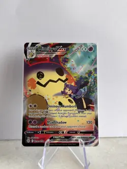 POKEMON TCG - Mimikyu VMAX TG17/TG30 SWSH09 Brilliant Stars Trainer Gallery - Image 1