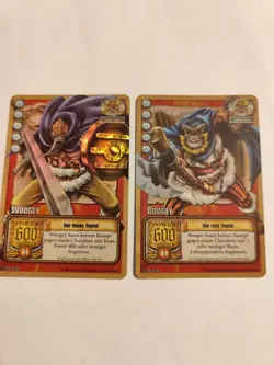 One Piece - Boogey & Woogey RG-C03 C04 Holo Set TCG 1999 Karte Deutsch - Image 1