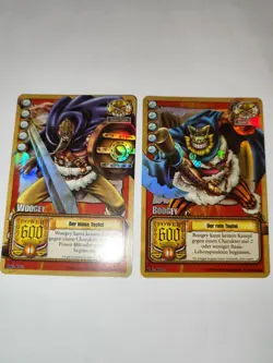 One Piece - Boogey & Woogey RG-C03 C04 Holo Set TCG 1999 Karte Deutsch - Image 2