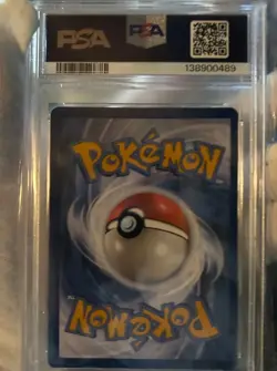 Pokemon TCG Magikarp Scarlet & Violet Paldea Evolved Illustration Rare 203 PSA 8 - Image 2