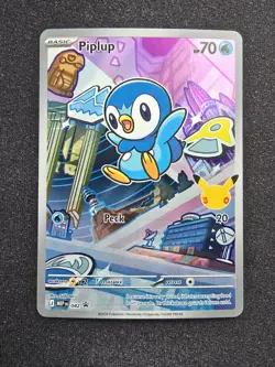 Piplup - 042 - Holo Promo - ME: Mega Evolution *NM* Near Mint - Pokemon TCG - Image 1