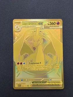 Mega Charizard Y EX 294/217 Ascended Heroes Pack Fresh Pokemon Card - Image 1