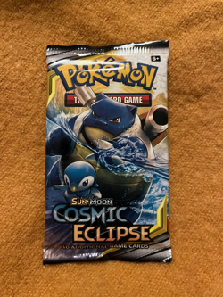 Pokemon booster pack Sun & Moon Cosmic Eclipse (2019) Factory sealed - Image 1
