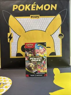 Pokemon Perfect Order Booster Bundle – 6 Packs Sealed - Image 1
