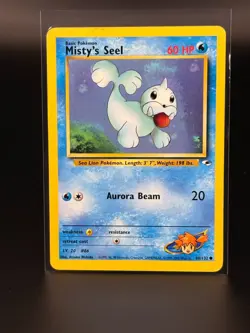 Misty's Seel 88/132 - Gym Heroes, WOTC Pokemon Vintage - Image 1